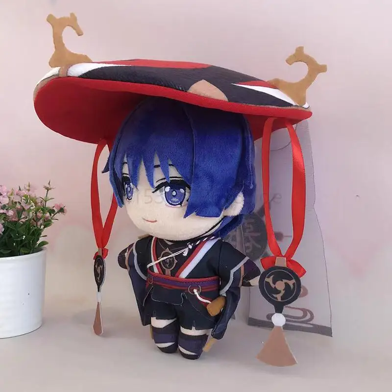 Аниме скарамухе Genshin Impact косплей мягкие плюшевые игрушки куклы костюм куникуши
