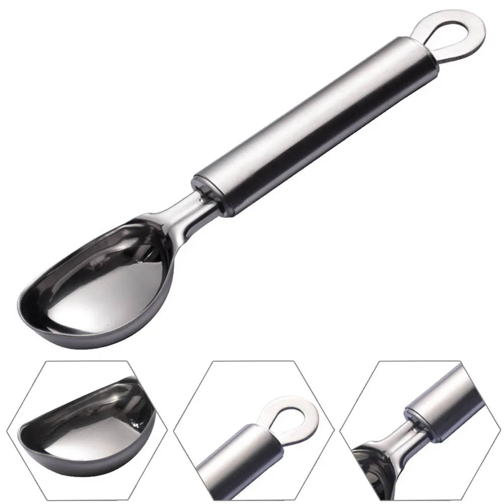 

Ice Cream Scoops Stacks Stainless Steel Ice Cream Digger Non-Stick Fruit Ice Ball Maker Watermelon Ice Cream Spoon Tool