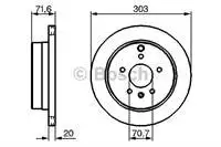 

Задний тормозной диск CAPTIVA ANTARA для 986479268