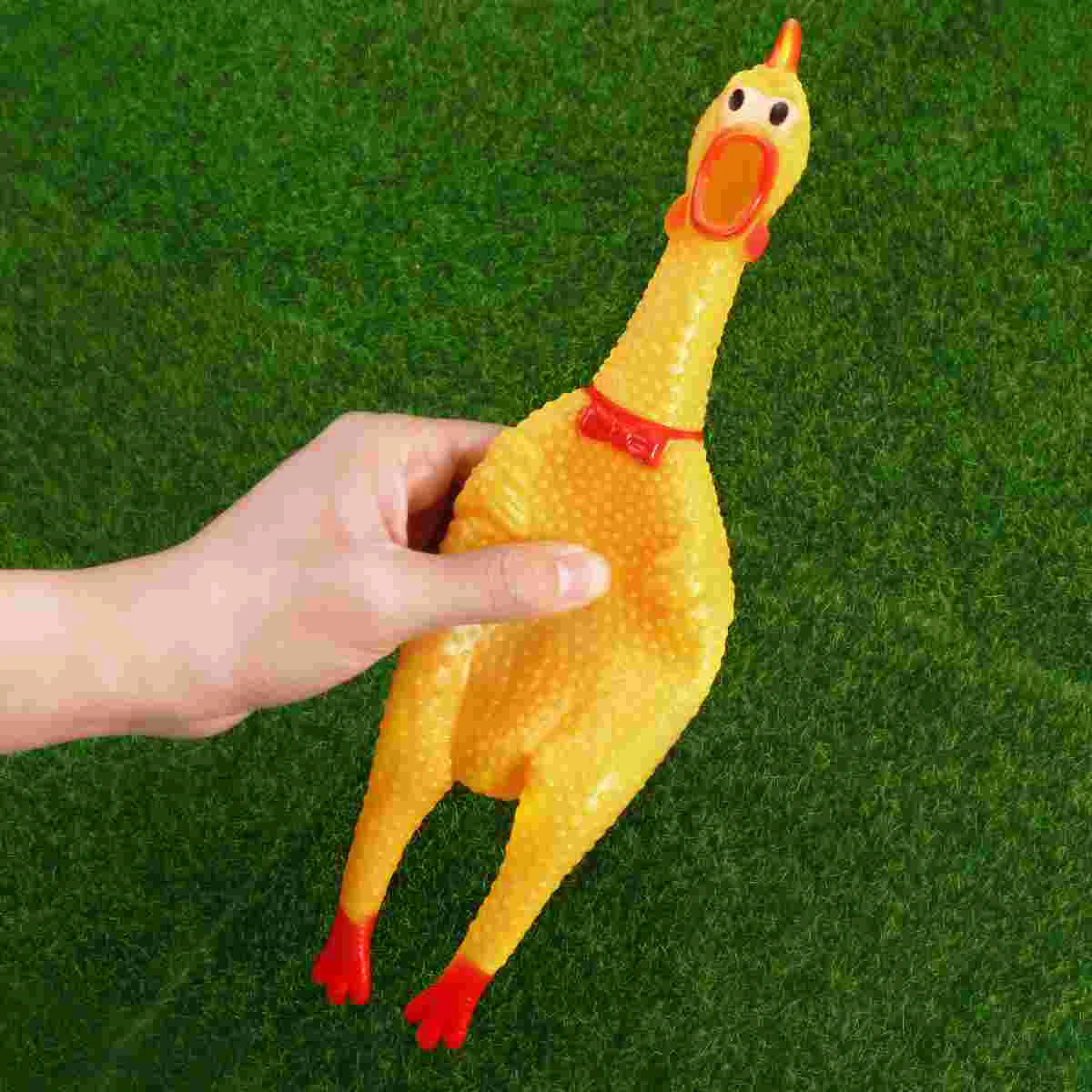 

Shrieking Chicken Toy Halloween Toys Shrilling Catnip Cats Screaming Rabbit 34cm