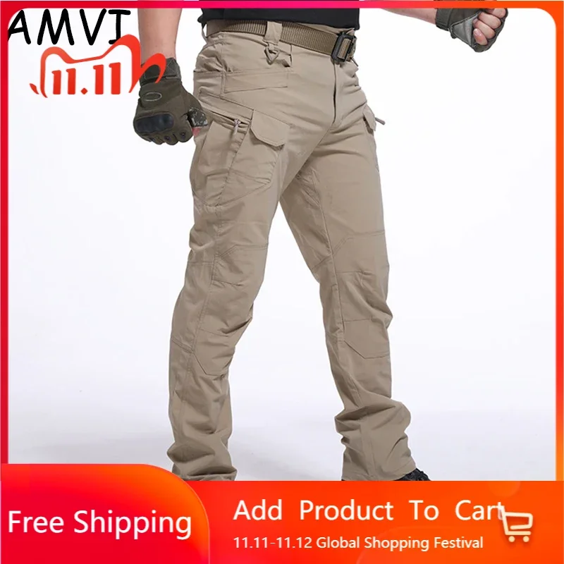 

New Men Clothing Cargo Pant Men‘s Pants Streetwear Male Streetpants Vintage Summer Casual Cotton Linen Loose Drawstring Trousers