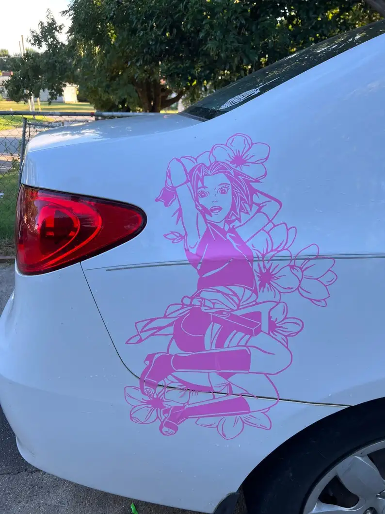 

Anime Large Car Graphic | Anime | Vinyl Car Truck Wall Decals | Stickers | Custom | SVG | Christmas Gift