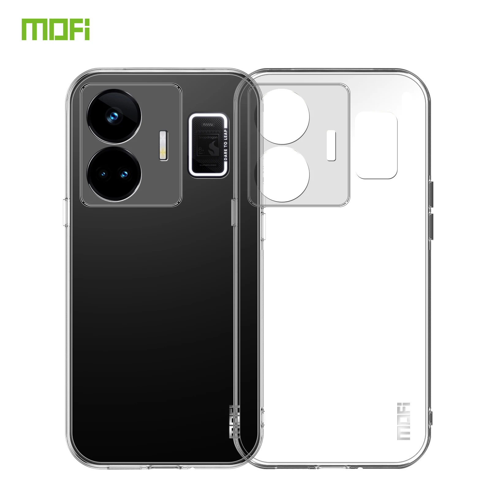 

For Realme GT Neo 5 Case MOFi Wave Shockproof Soft Back Cover Phone Cases Funda For Realme GT Neo 5 Coque Funda