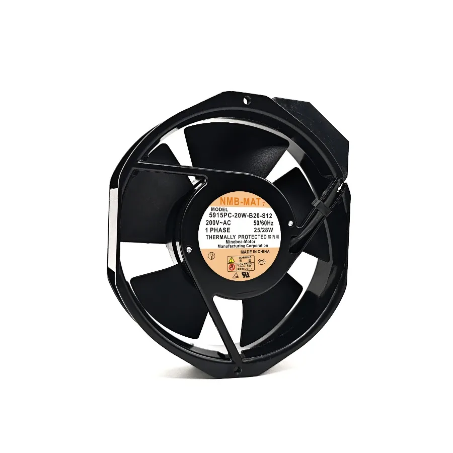 Фото AA + для нового оригинального высокотемпературного вентилятора Mabea NMB 5915PC-20W-B20-S12 17238 200V №2