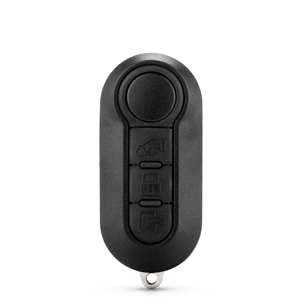 

KEYYOU для Fiat 500 Panda Punto Bravo, 3 кнопки, обычный откидной пульт дистанционного управления, корпус, пустой корпус, брелок без ключа, лезвие SIP22