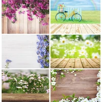 shengyongbao art cloth photography backdrops props flower wooden floor landscape photo studio background 22326 hmb 04