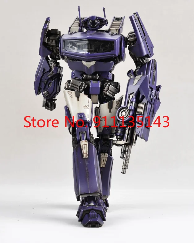 

BT-01 Silencer Shockwave Transformation Toys hobby collection Action Figure Deformation Robot Deformed Toy Holiday Gift