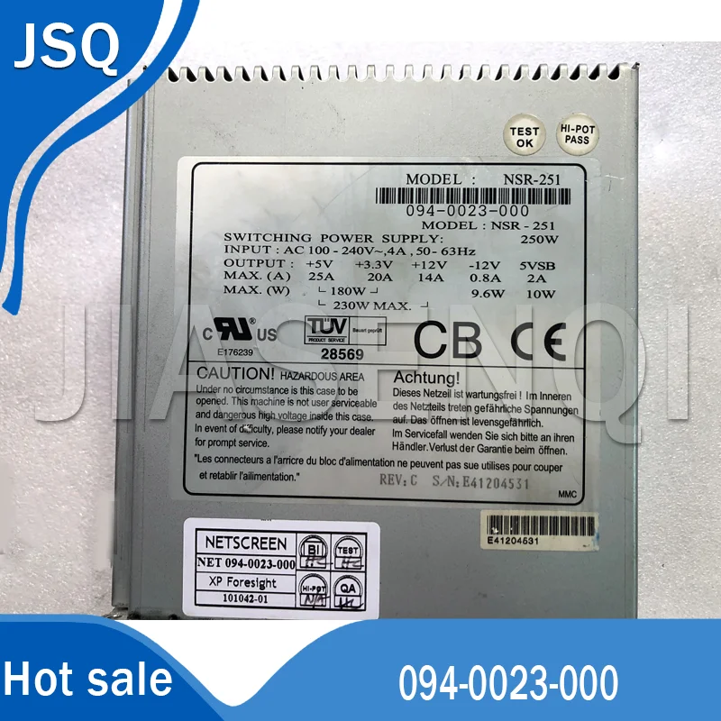 100% Новый оригинальный телефон Блок питания 094-0023-000