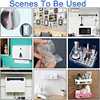 Double-Sided Adhesive Wall Hooks Hanger Strong Transparent Hooks Suction Cup Sucker Wall Storage Holder For Kitchen Bath 3