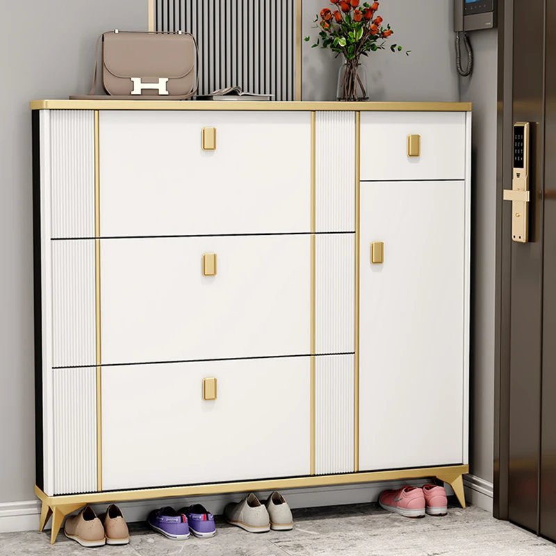 

Storage Library Shoe Cabinets Ultra Thin Shelf Holder Shoe Cabinets Organizer Armario Para Sapatos Living Room Furniture LQQ30XP