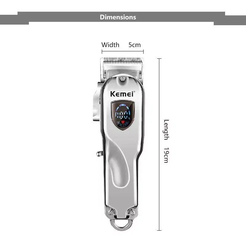 

Машинка для стрижки волос Беспроводная с USB-портом