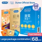 Презервативы Durex из натурального латекса, презервативы для пениса для мужчин, рукав для пениса, секс-шоп для взрослых, презервативы для двоих, 69, интимные товары для мужа