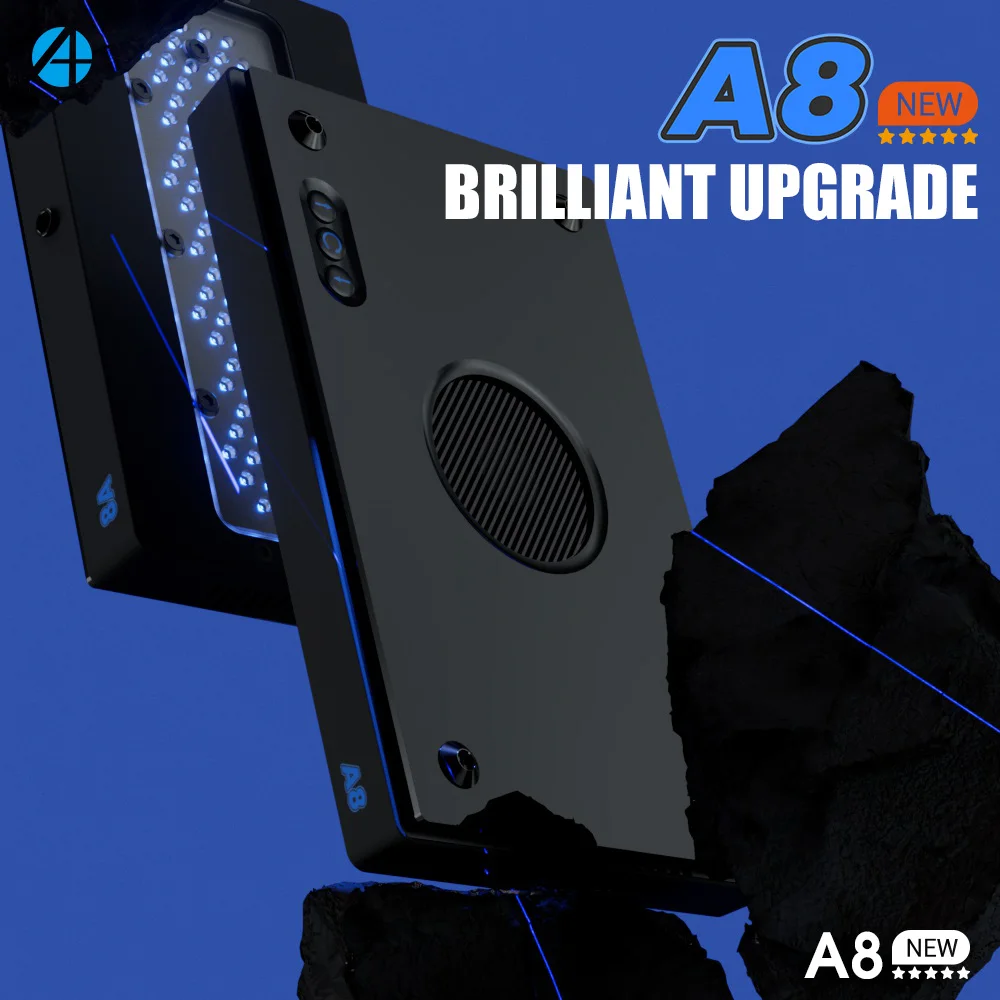 Фото Умные светодиодные светильники для аквариумов Smart 215W Full Spectrum A8 A8SE с управлением через Wi-Fi и приложение, для коралловых рифов и морских аквариумов, с LED-модулями 5W. №4