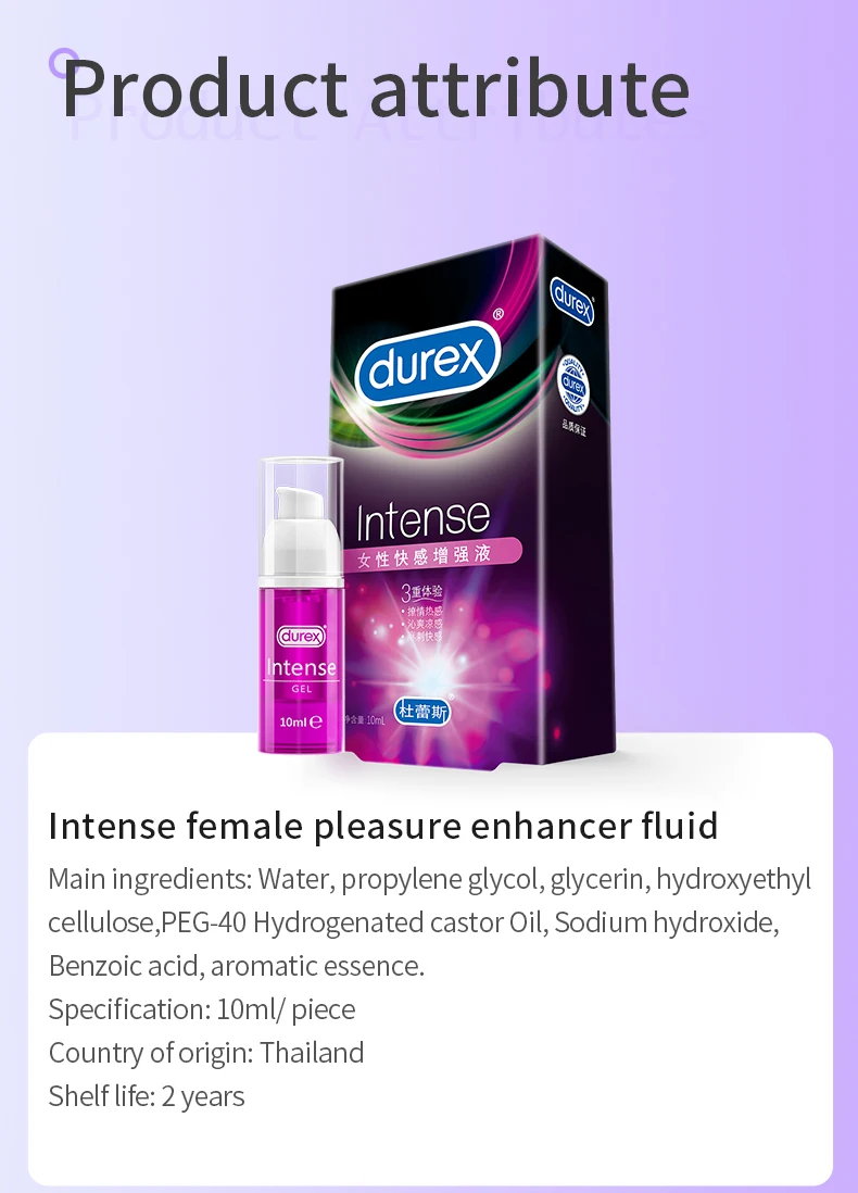 Интенсивный гель Durex для оргазма, 10 мл | AliExpress