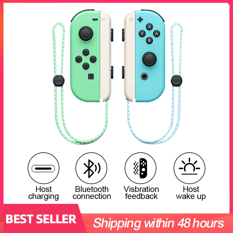 

Joy Con Controller Compatible with Switch,Wireless Controllers Support Dual Vibration/Wake-up/Motion Control