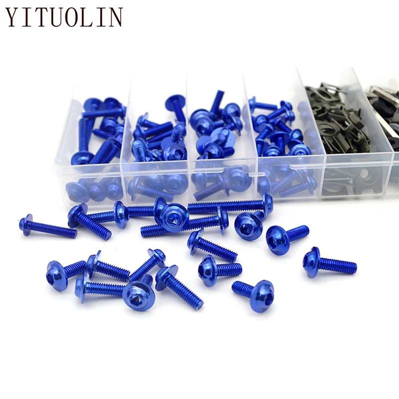 Комплект болтов обтекателя мотоцикла семейная гайка для Suzuki Gsxr 1000 K7 Gsr 600 M109R Bandit Rm