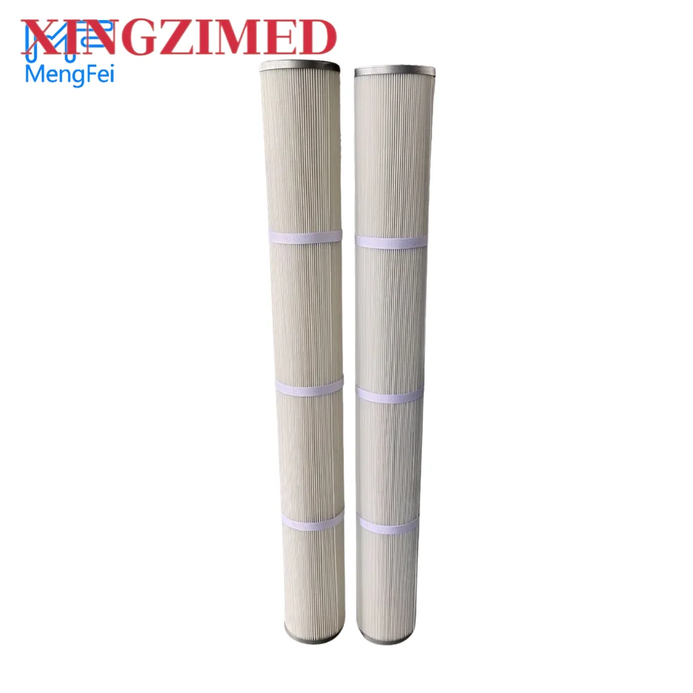 Фото XINGZIMED Mfiltration Промышленный всасывающий вакуумный насос PTEF с мембранным покрытием Spunbond Полиэстер Очиститель Картридж воздушного фильтра №1