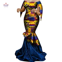 made in china 2021 fashion african dresses for women dashiki plus size african clothes bazin plus size party dress wy6830