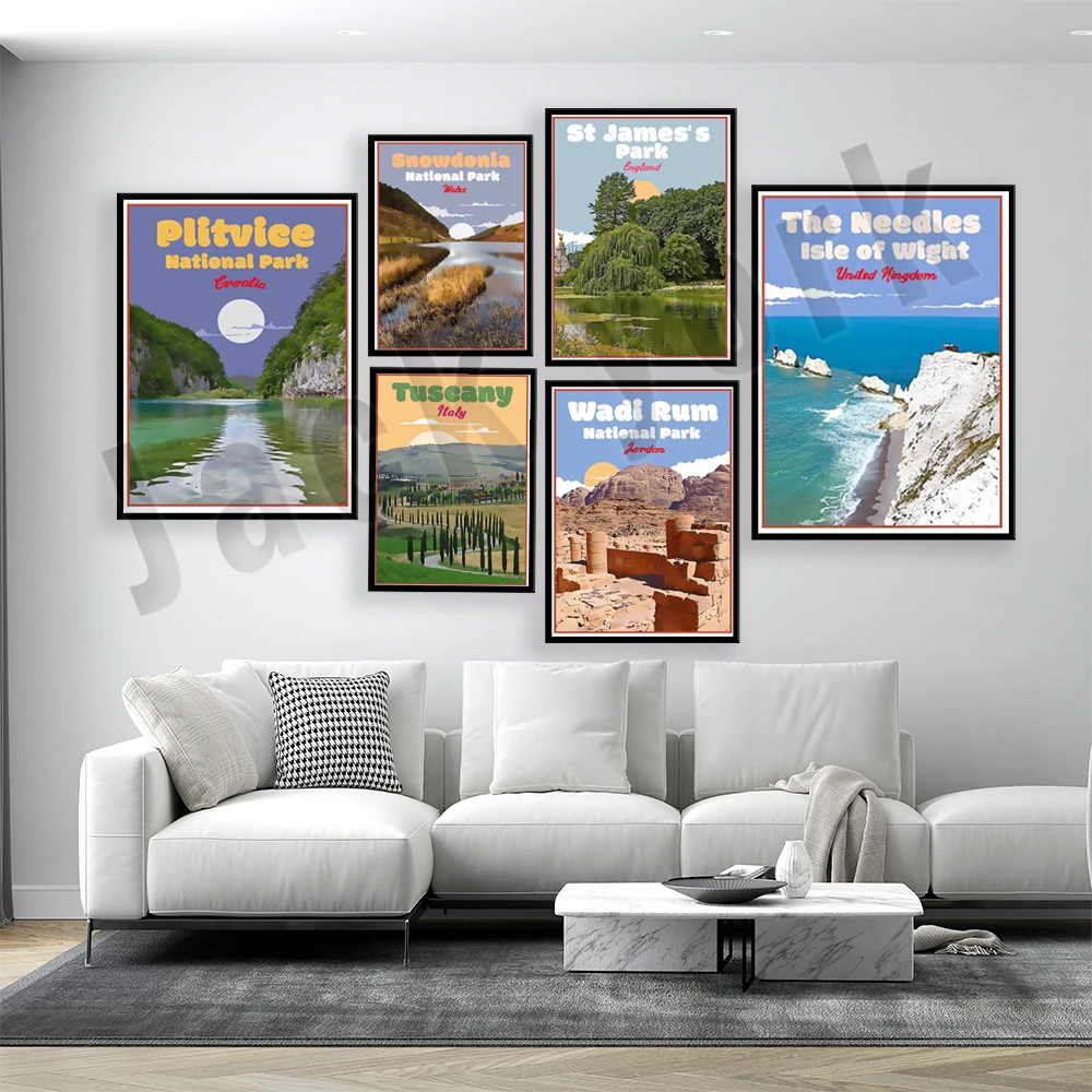 Тоскана, Италия, снодония Уэльс, национальный парк плицозеров, остров вит, тиманфая Ланзароте, Лондонская дорожная площадка