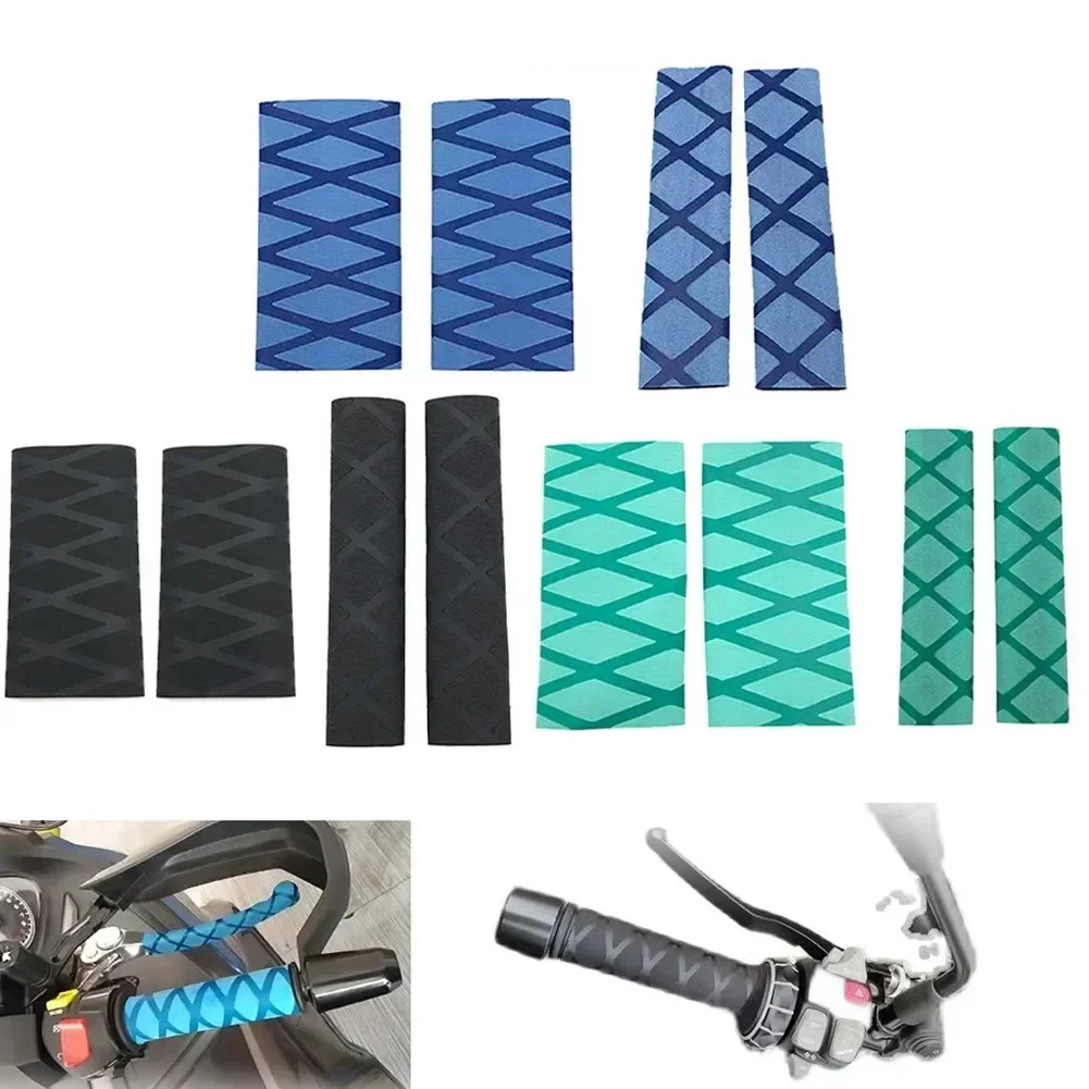 4 шт. противоскользящие термоусадочные резиновые перчатки для мотоциклетных