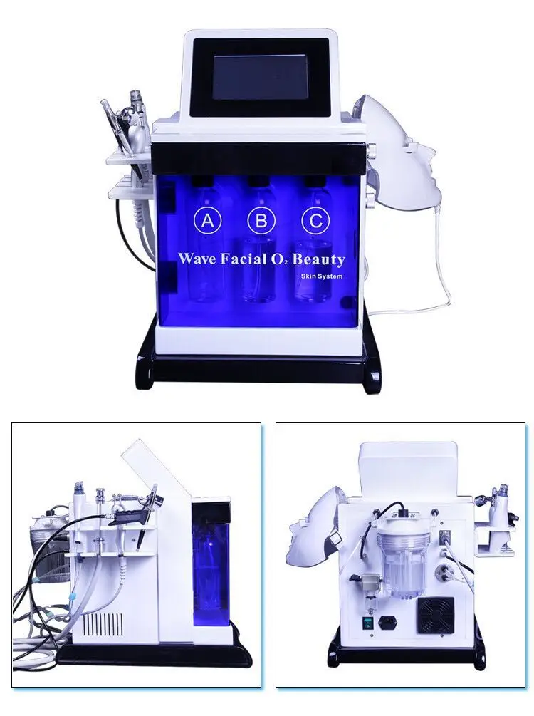 

Microdermabrasion Mask Machine For All Skin Types Exfoliating Acne Scars Reduction Uneven Skin Tone Spa Equipment