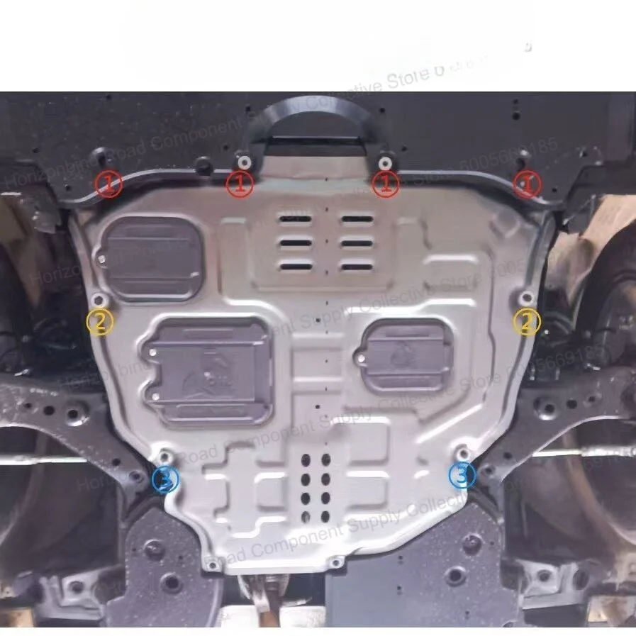 Фото Защитная пластина для двигателя Custom Fit, защита днища для Toyota Wisa 22-23, полное покрытие шасси №4