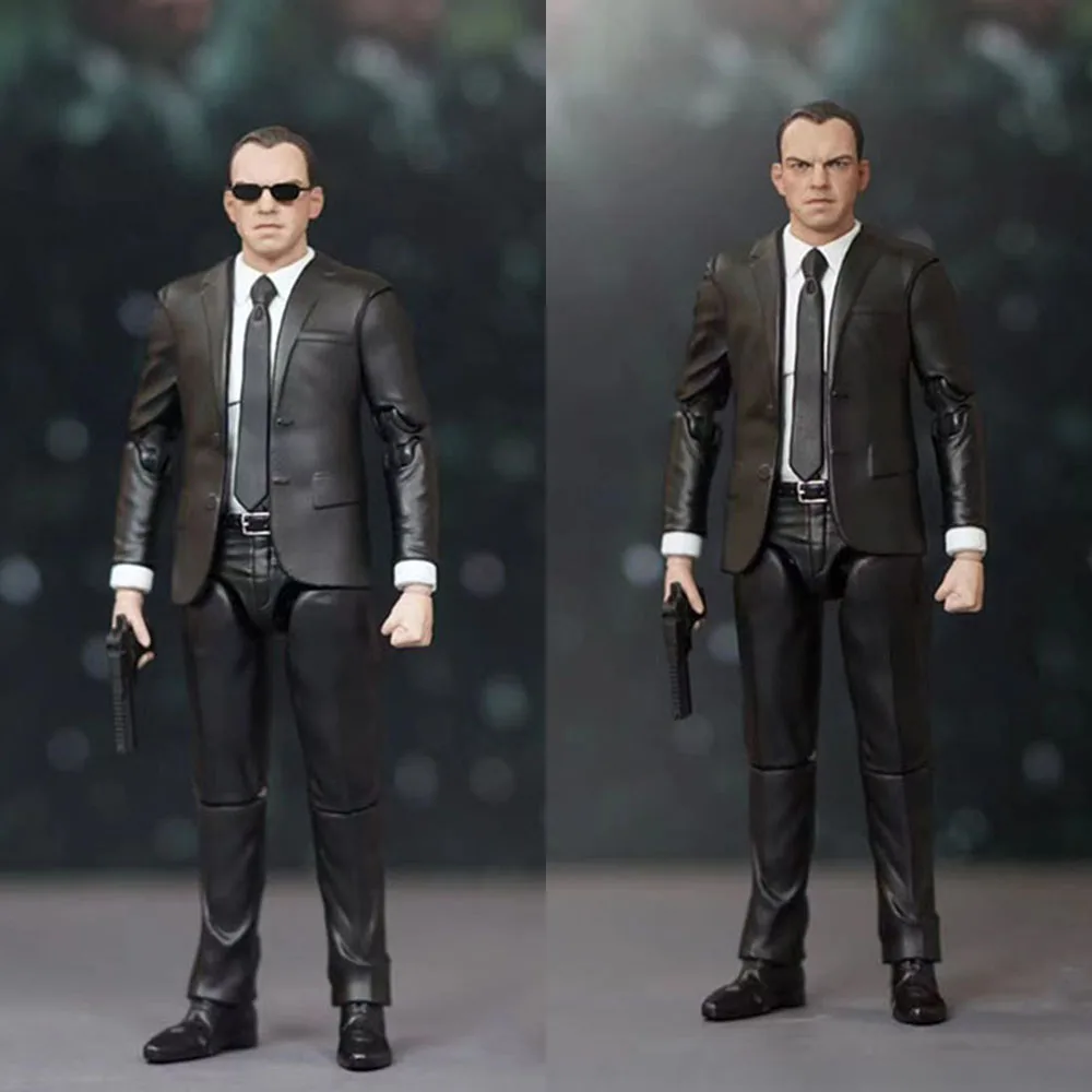 

1/12 Scale High Tech Hacker Head Sculpture Suit Male Soldier Model Full Set for 6 inches Action Figure Collection Toys Fan Gifts