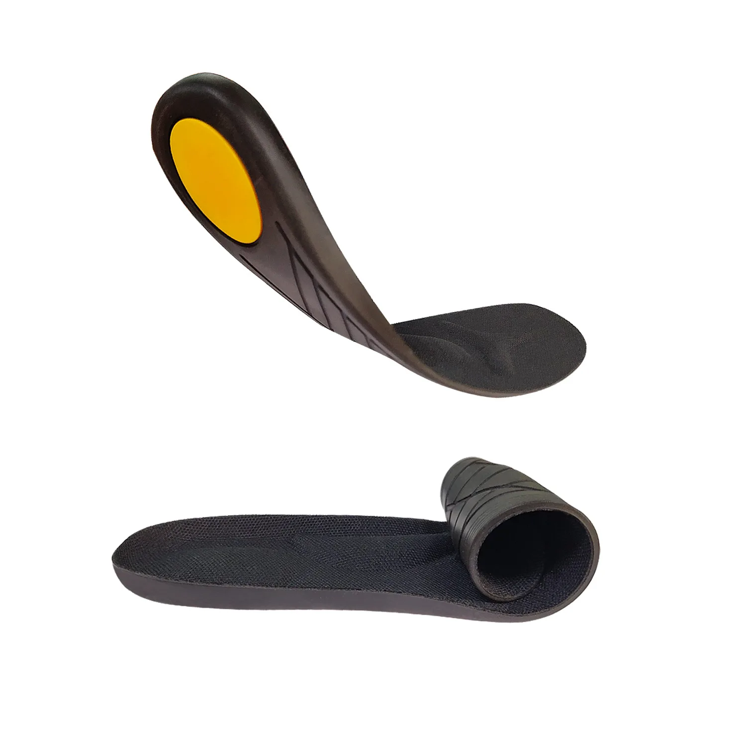 4D Flat Foot Arch Support Sport Insole For Shoes Men Women Comfortable Shock Absorption Sweat Deodorant Massage Insole Shoe Pad