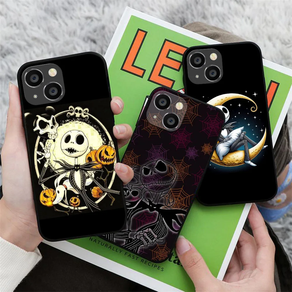 Матовый черный чехол для VIVO Y02 Y02S Y20i Y20a Y17 Y3 Y53S Y15S Y16 Y17S Y19 Y5S Y31 V23E KD-65 Corpse Bride