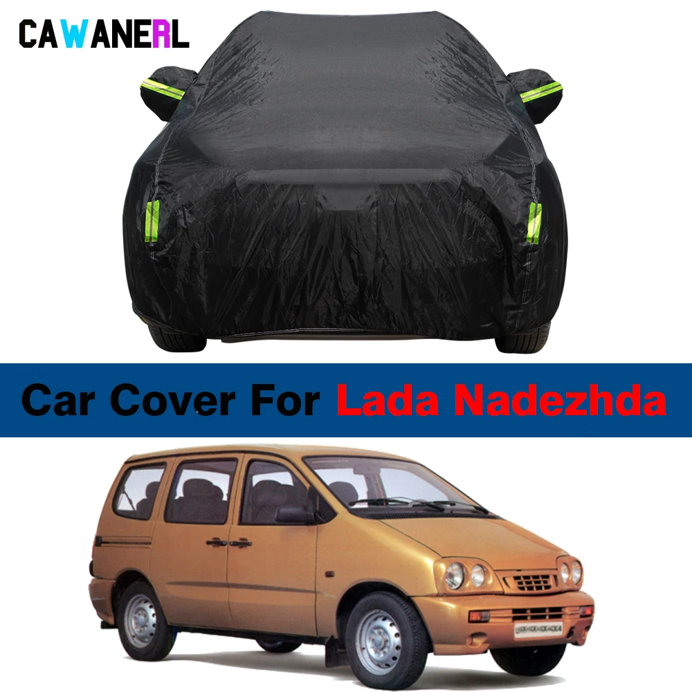 Черный водонепроницаемый автомобильный чехол MPV летний солнцезащитный козырек с