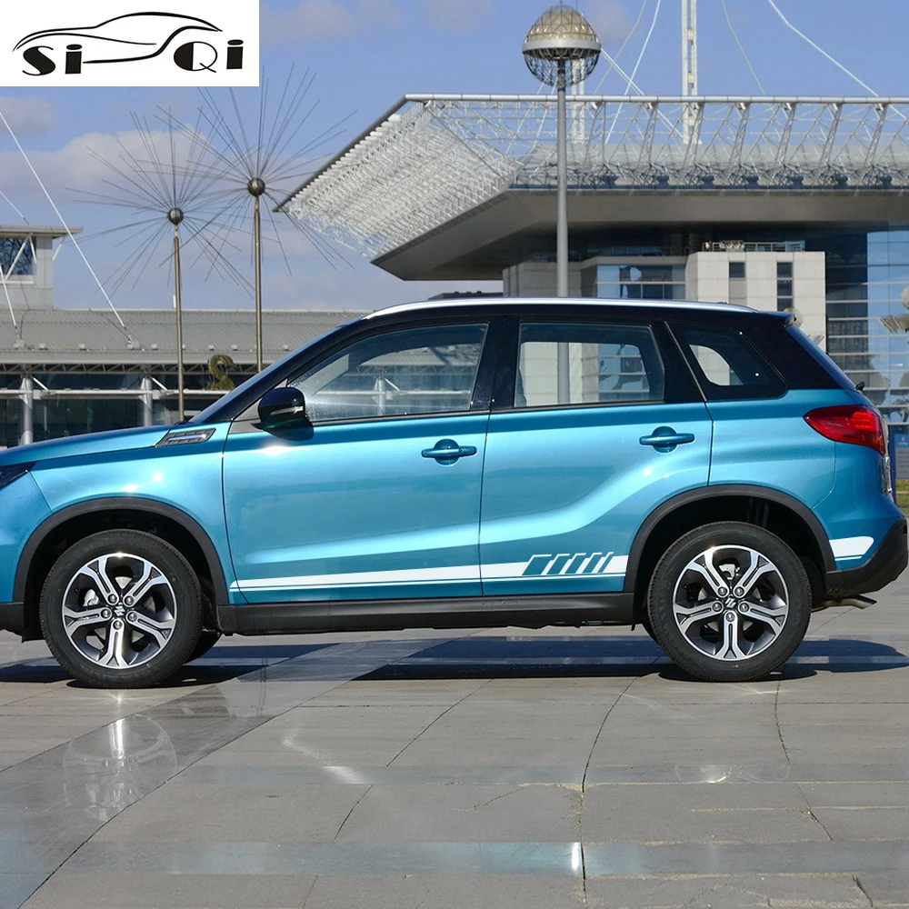 

Наклейки на дверь автомобиля Suzuki Swift SX4 Jimny Ignis Alto Samurai Baleno Grand Vitara аксессуары для автотюнинга виниловые наклейки