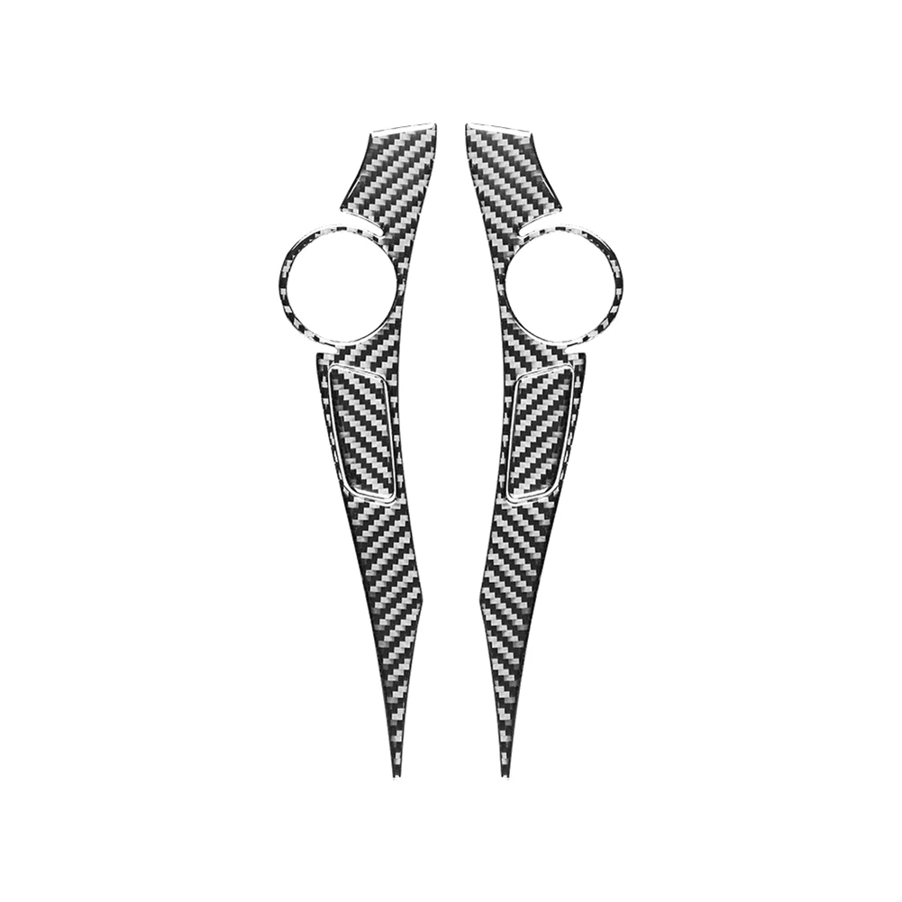 Для Toyota Prius 2009-2015 углеродное волокно Автомобильное рулевое колесо акцент Кнопка