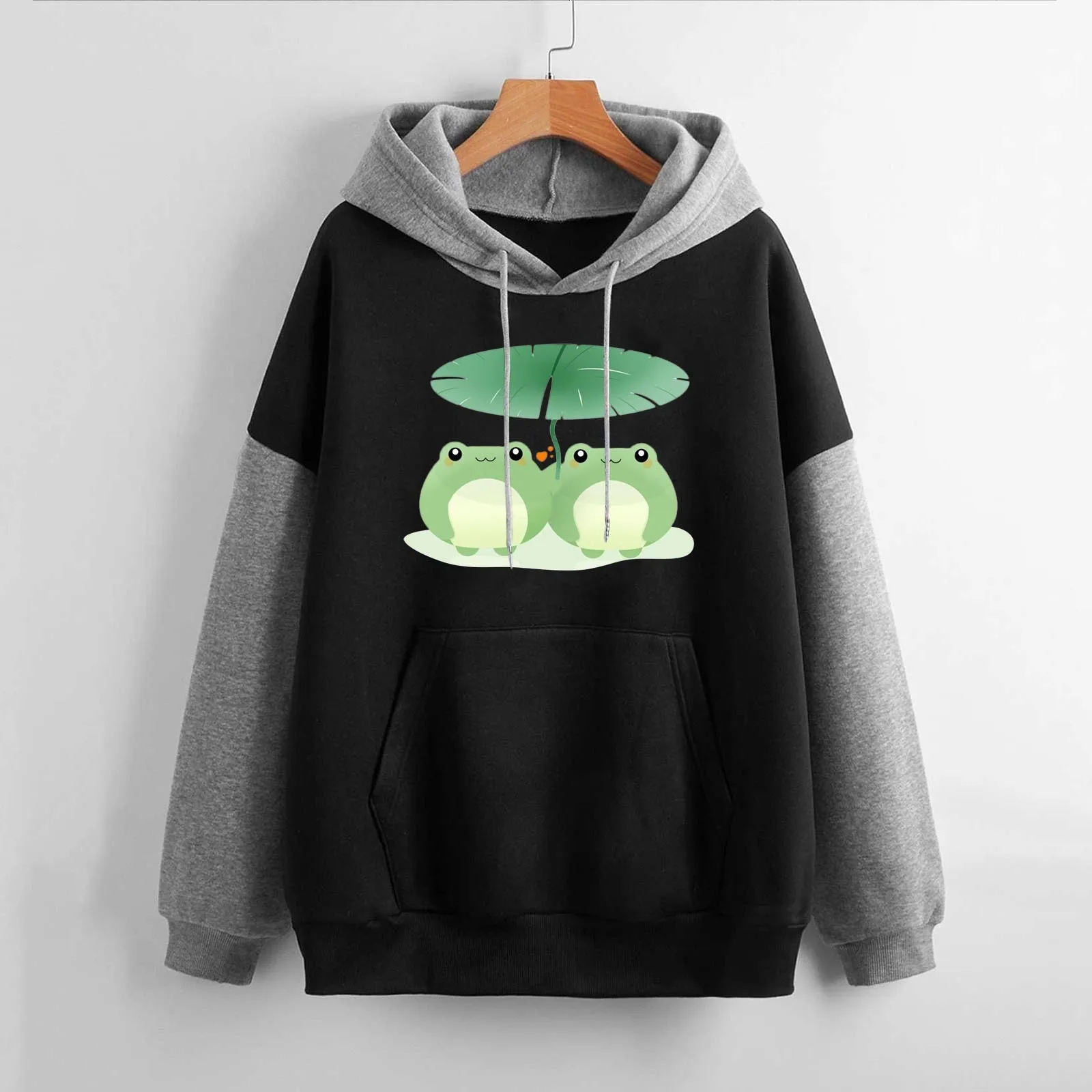 

Женская толстовка с длинным рукавом и принтом, пуловер, свитшот с кулиской, толстовка с капюшоном, свитшот, толстовка большого размера, Женс...