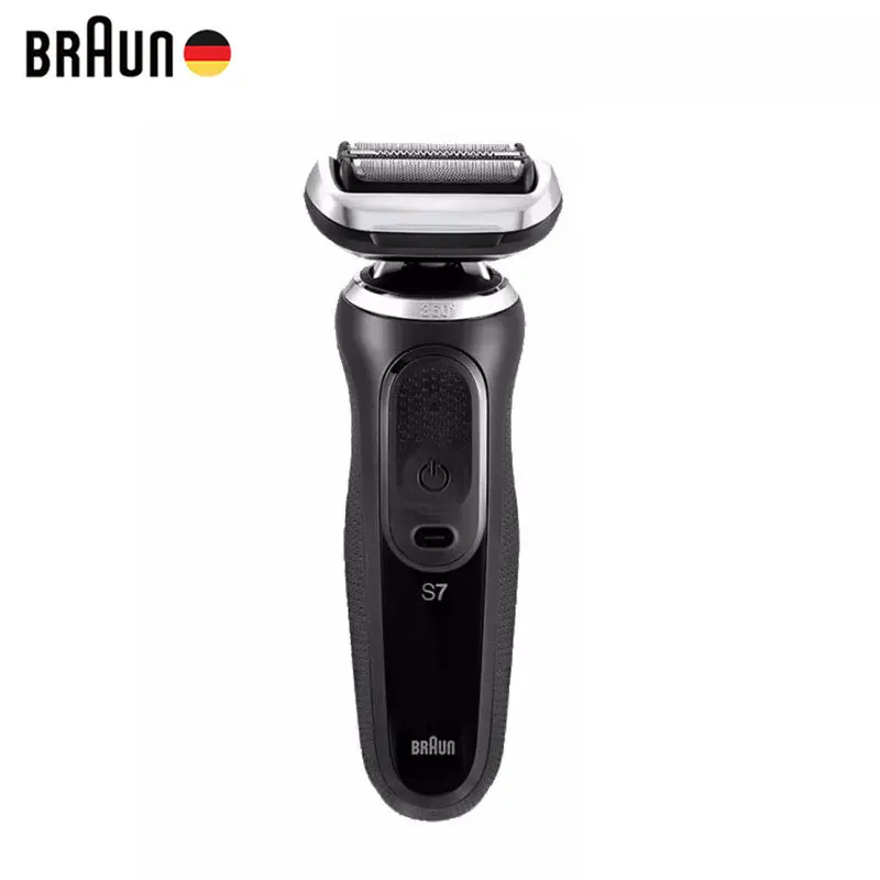 

Original Braun 70-N4300cs Electric Shaver Men Razor Series 7 Reciprocating 360 Flex Head Wet Dry Shaving with Charging Stand
