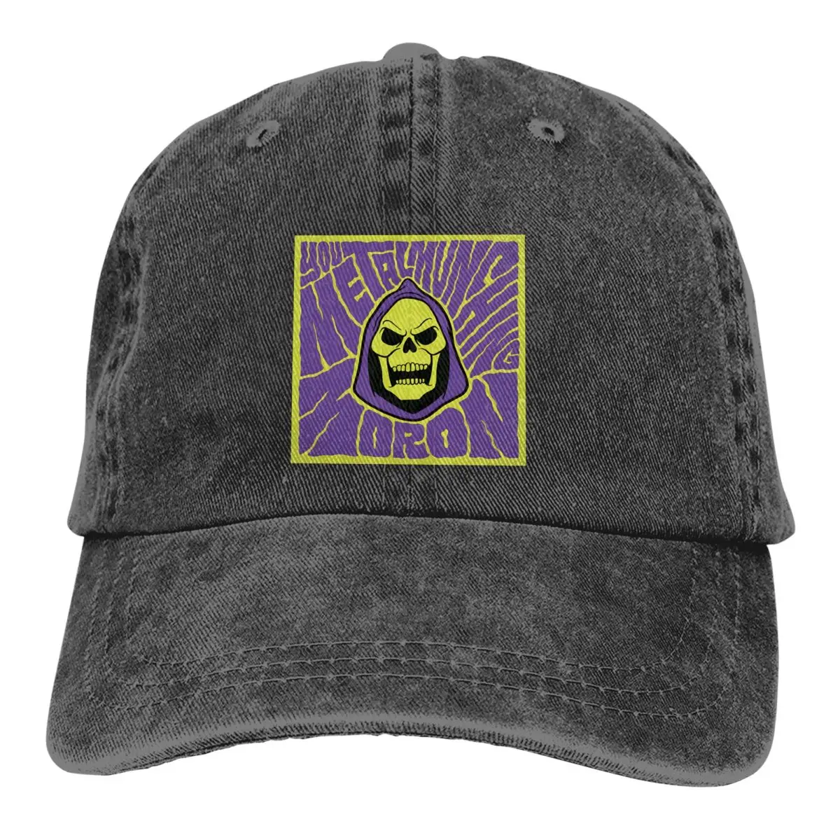 

Pure Color Dad Hats Skeletor Humor Women's Hat Sun Visor Baseball Caps He-Man and The Masters of The Universe Peaked Cap