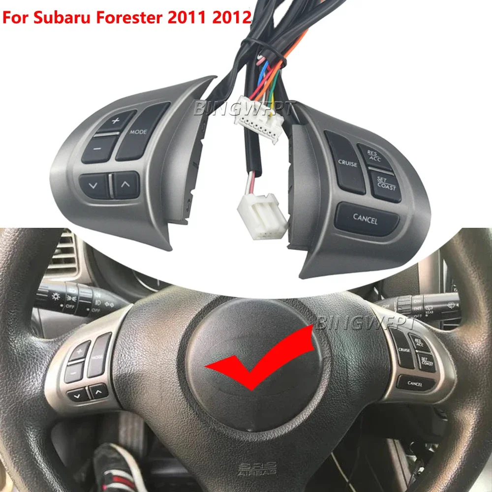 

Левый + правый громкость телефона кнопка переключения рулевого колеса для Subaru Forester 2011 2012 Impreza 2007-2011
