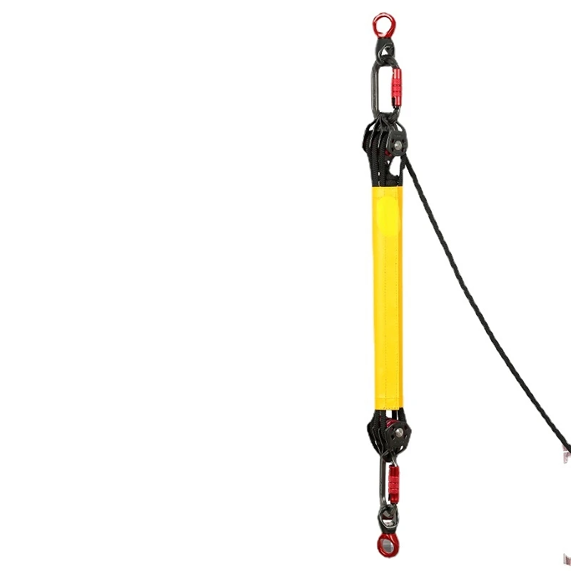 

Lifting System Dynamic Pulley Block Heavy Object Rescue Air Conditioning Self-Locking Jack