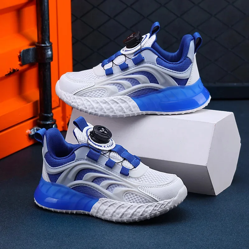 

Детские кроссовки, детская обувь для девочек, Спортивная теннисная Повседневная Новая обувь 2023, сетчатые теннисные кроссовки из искусственной кожи для мальчиков