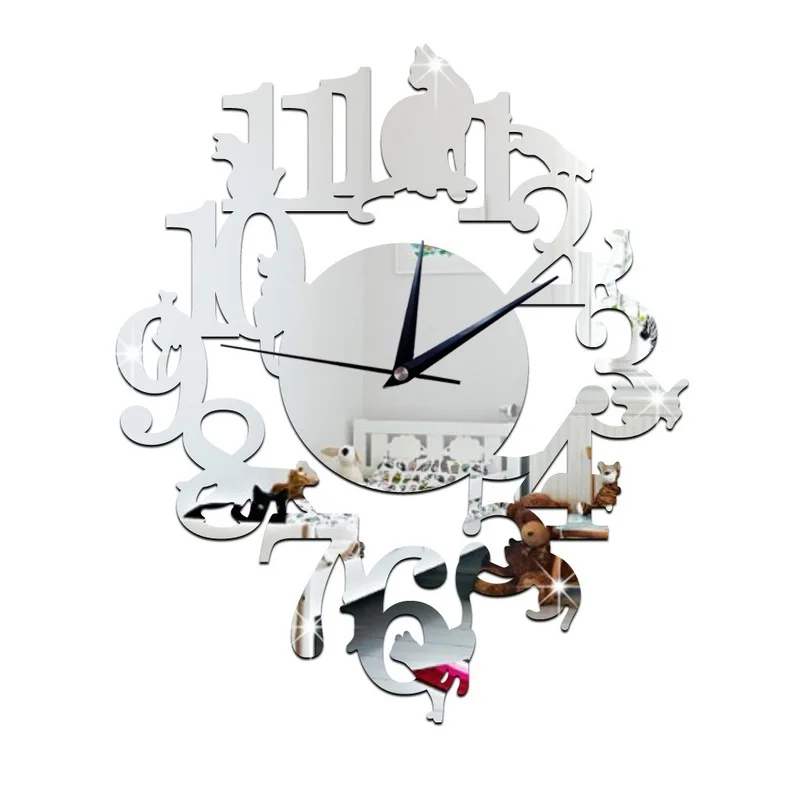 

Современные дизайнерские настенные часы, настенные часы, домашний декор, украшение для гостиной, модные и красивые цифровые украшения для с...