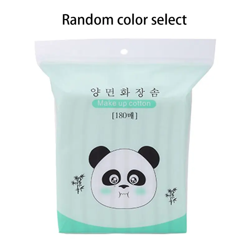 

180Pcs/Bag Cosmetic Tissue Makeup Cotton Pads Double Sided Thicken Non Woven Wit Drop Shipping