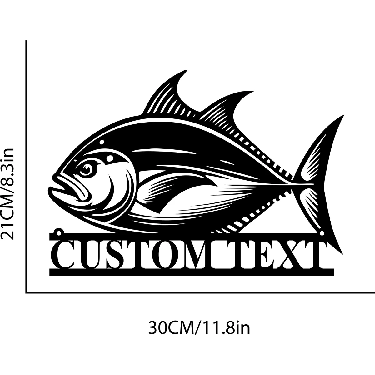 Гигантская металлическая Настенная картина на заказ персонализированная