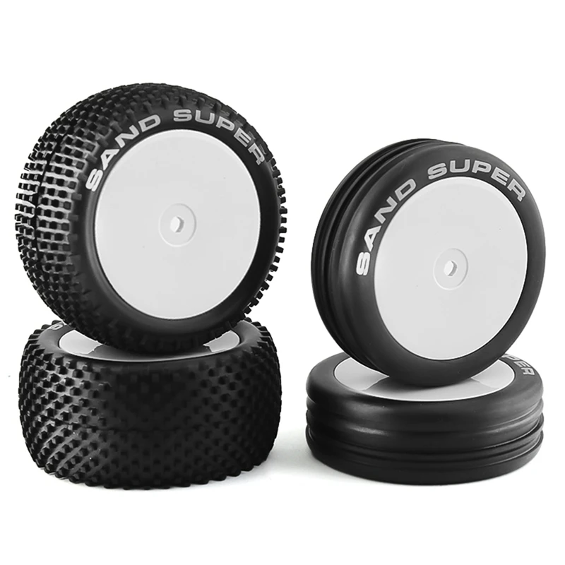 

82&87Mm 1/10 2WD RC Off-Road Buggy Car Tire Wheel For XRAY XB2 Serpent SRX2 SRX4 Traxxas Bandit Tekno EB410 Tamiya DT02