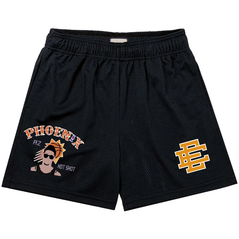 

Eric Emanuel EE Basic Short New EE&PHOENIX Men Sports Gym Shorts Breathable Mesh Fitness Sports Pants Basketball short pants