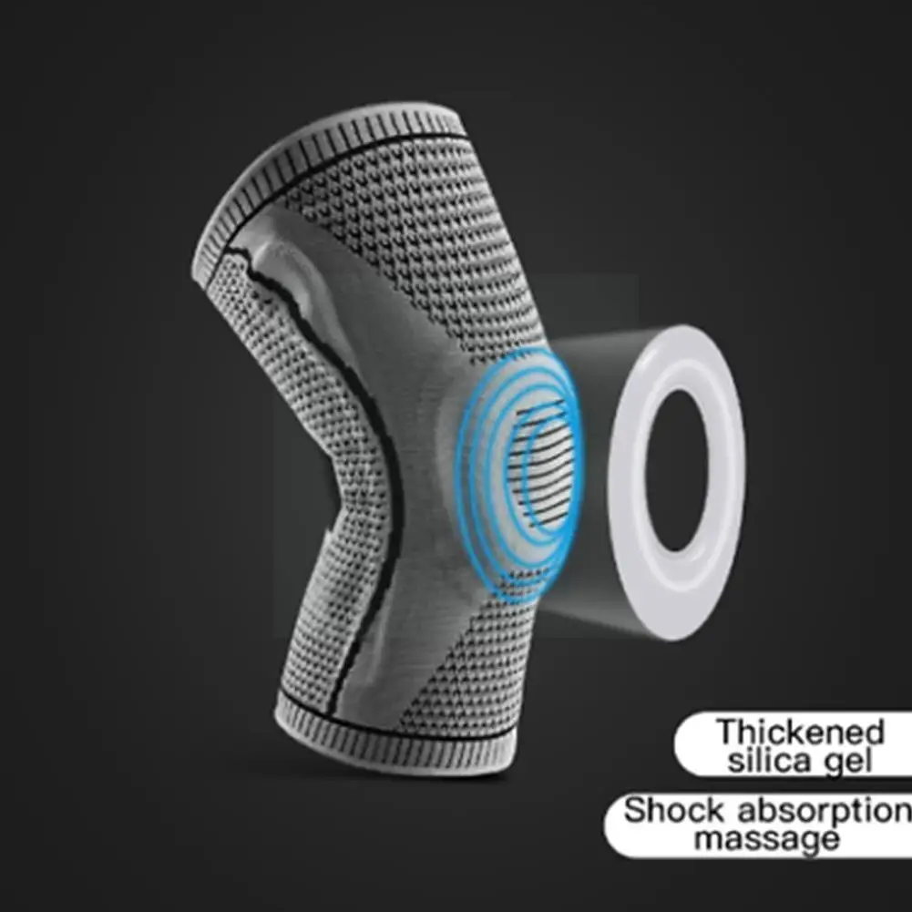 

Компрессионный эластичный бандажный наколенник, защита для колена, наколенник, s для суставов, спортивный наколенник для бега, B4U4