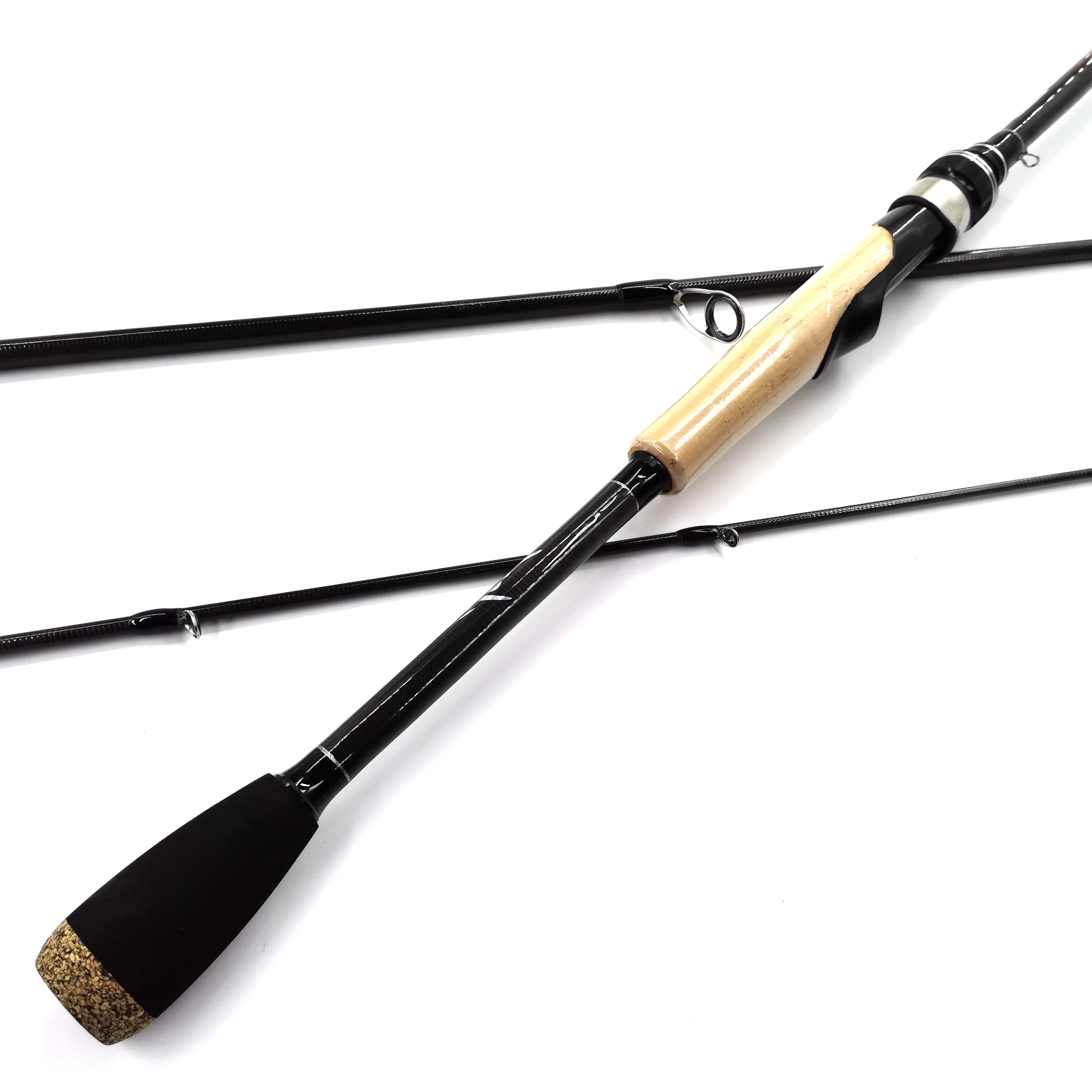 Рыболовная удочка с тремя звеньями 1 8/2 М стиль приманки имитация дерева прямая