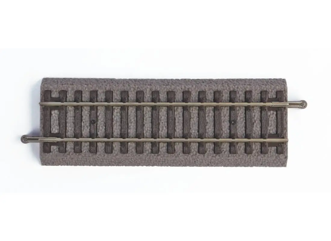 

1/87 HO G115 With Subgrade Track 115mm Straight Rail Train Toy Track Train Model