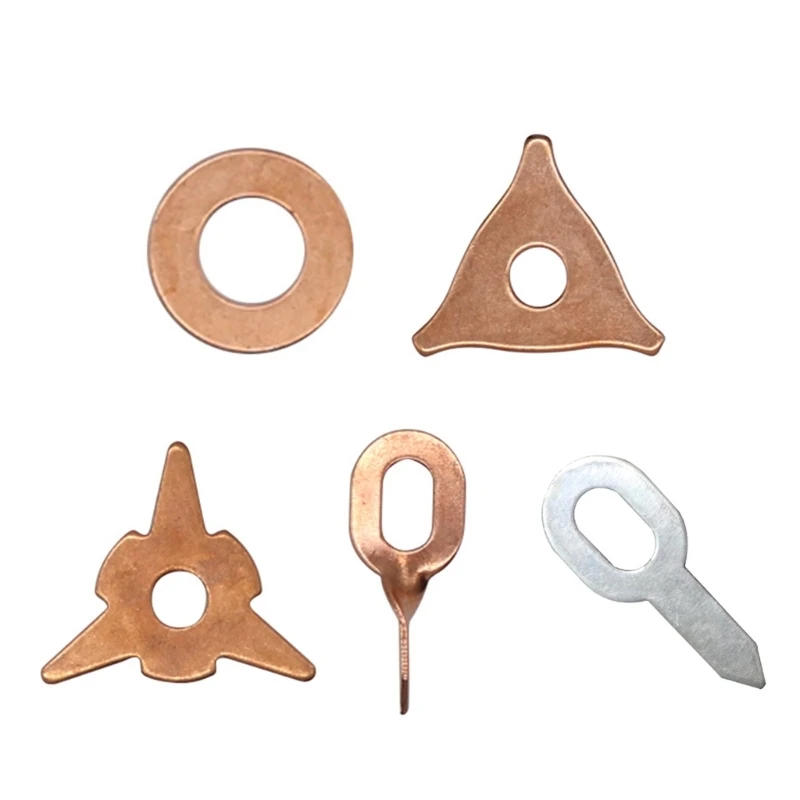 

100Pcs Coated Iron Dent Pulling Straight Washer For Spot Welding Machine Car Dent Repair Tools