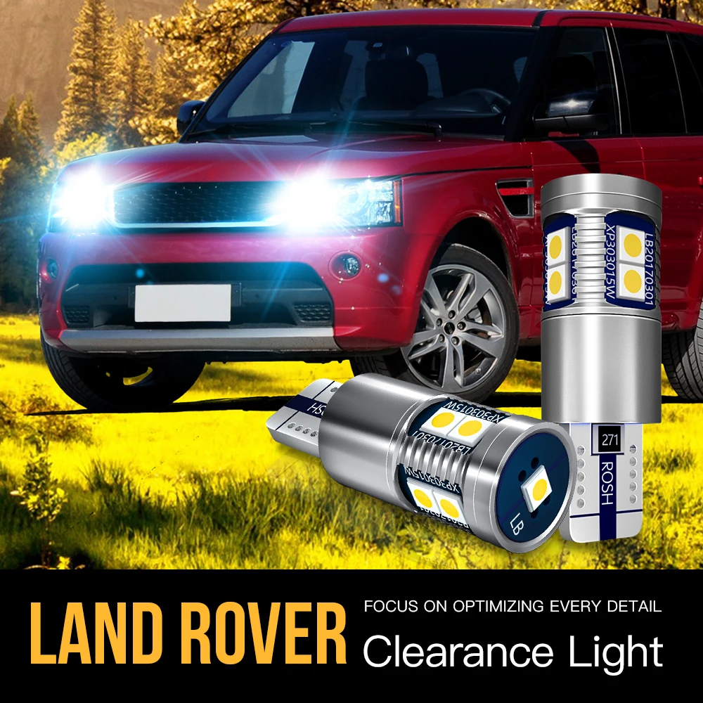 Светодиодная лампа Canbus W5W T10 для габарисветильник парковочные огни Land Rover Discovery 2 LR2