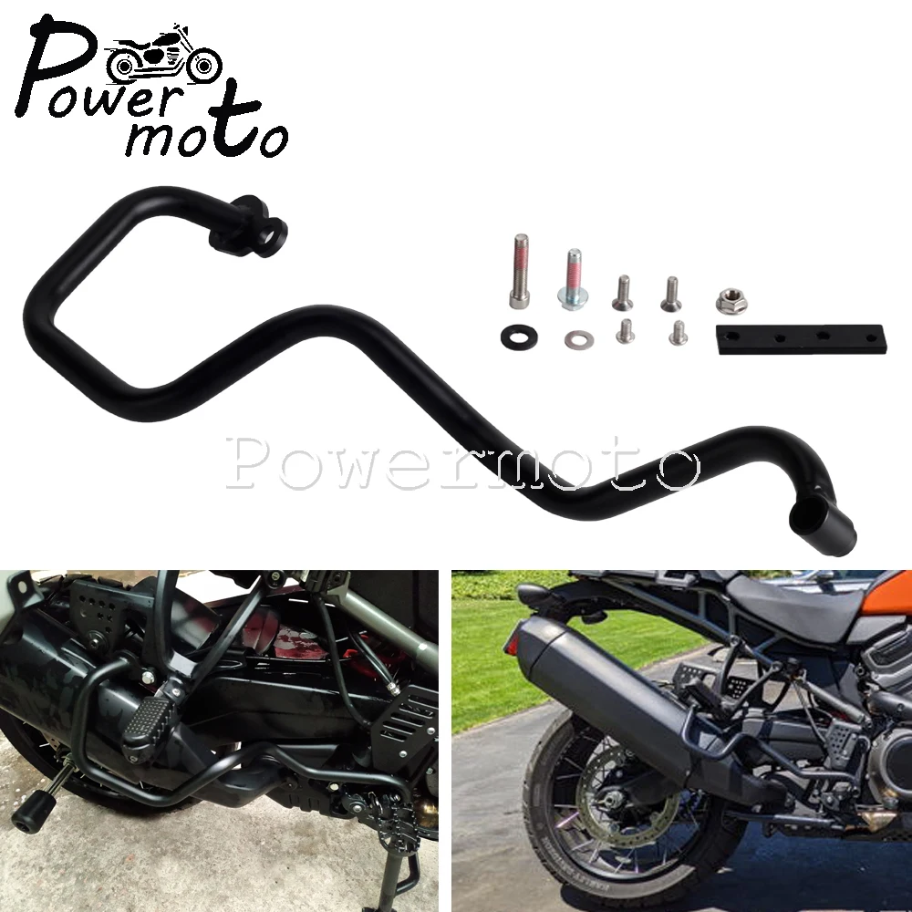 

2021 New Motorcycle Muffler Cover Bumper Guard For Harley Pan America 1250 S RA1250 RA1250S Panamerica1250 PA1250 2020 - 2022