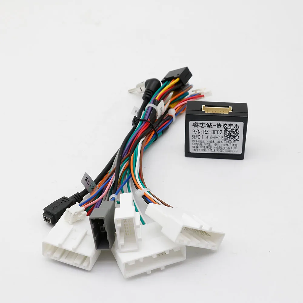 Автомобильный радиоплеер кабельный штекер адаптер Canbus комплекты приборной